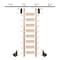 Meadow Lane Ladder 107 in. Pre-Finished Maple Bronze Hook with 8 ft. Rail Kit EG.300-107MA-08.07-PF - alternate 1